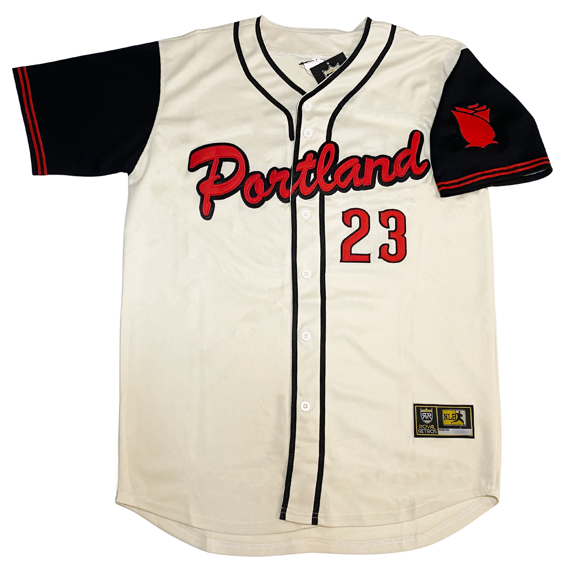 New Orleans Pelicans Baseball Jersey - Cream - 5XL - Royal Retros