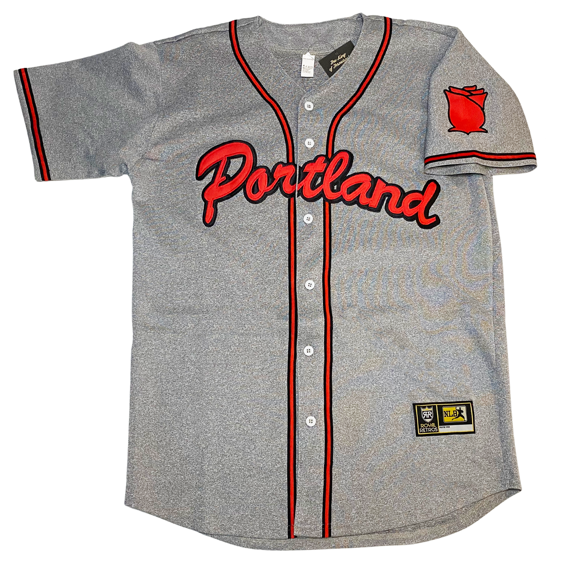 Portland Mavericks Jersey - Red - 5XL - Royal Retros