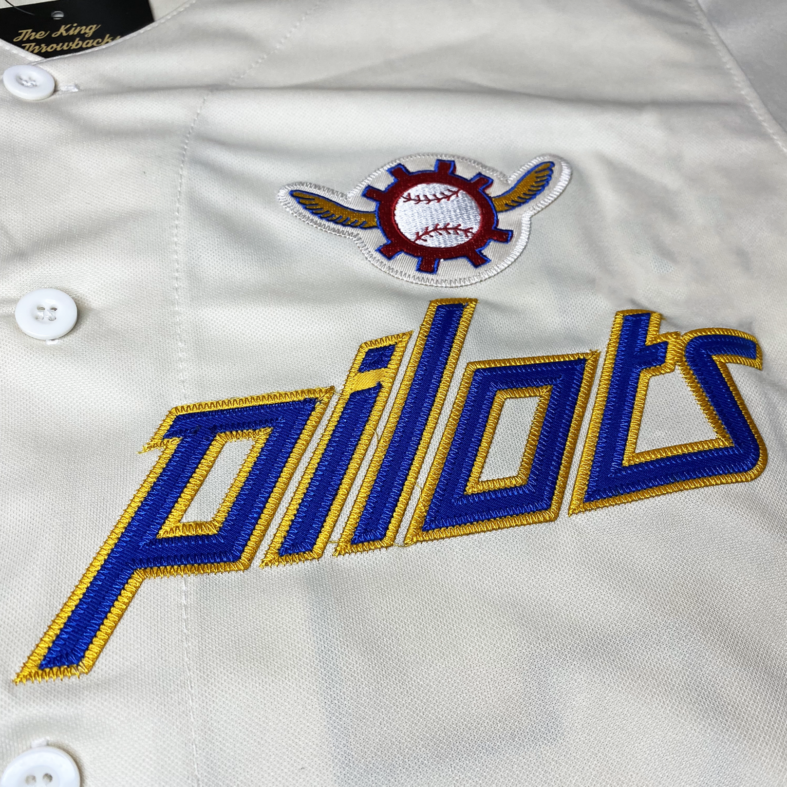 The Seattle Pilots throwback jerseys worn by the Seattle Mariners