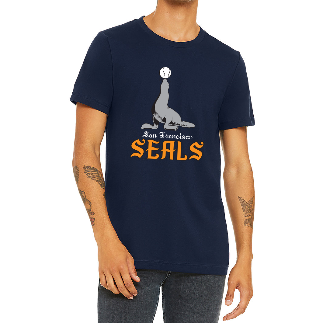 San Francisco Seals Retro Defunct Ice Hockey Kids T-Shirt for