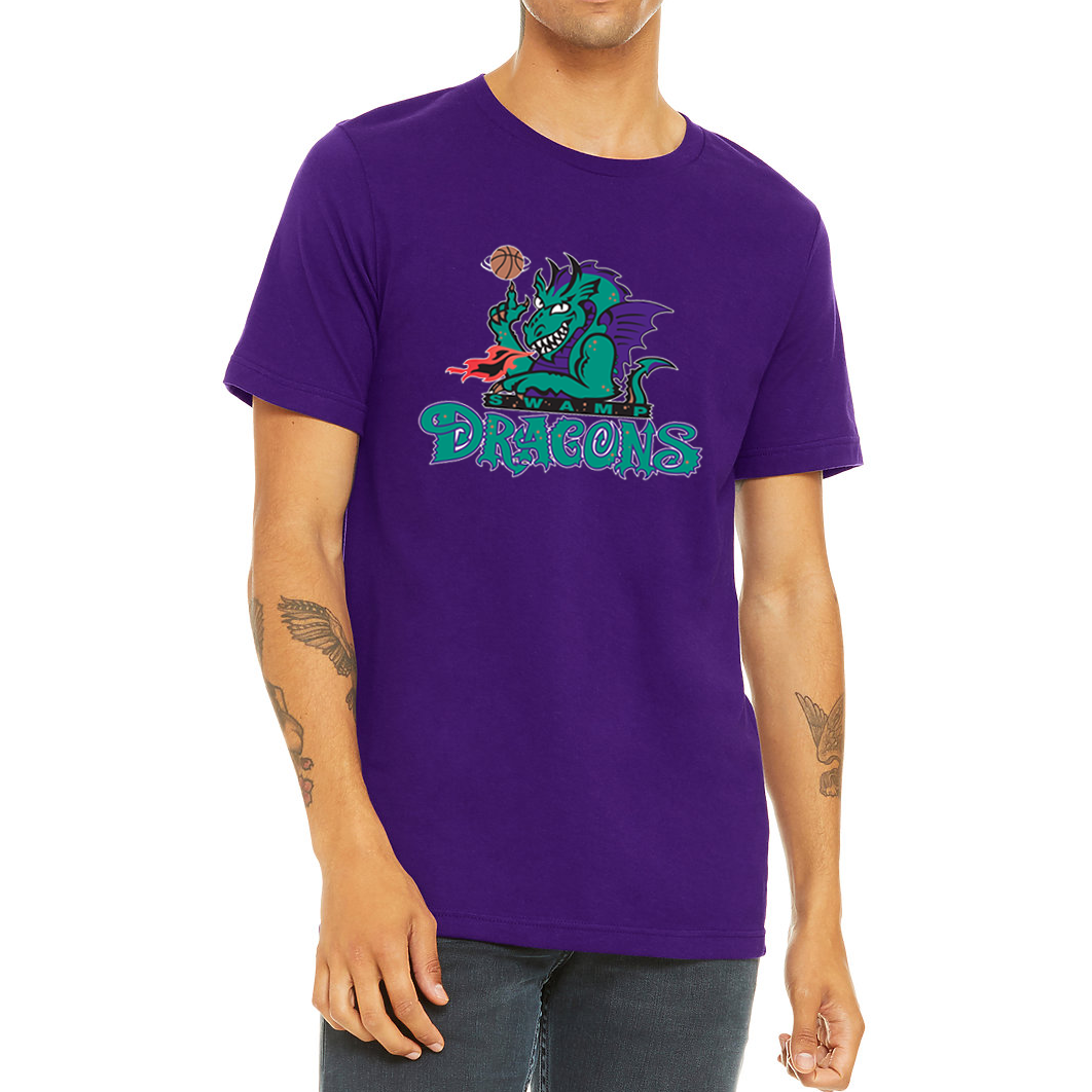 Shreveport swamp dragon with baseball' Men's T-Shirt