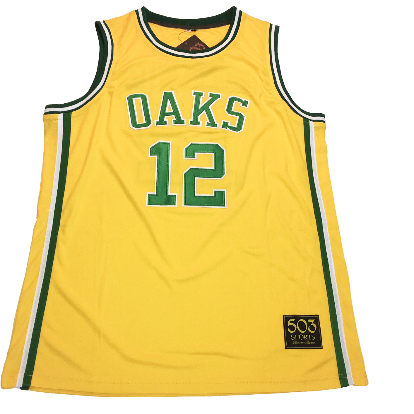Oakland Oaks ABA Jersey - Green - 5XL - Royal Retros